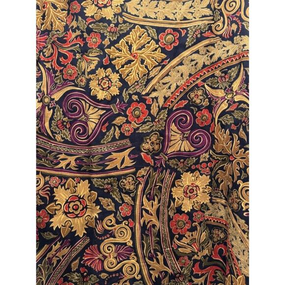 Vintage Norton McNaughton Double Breasted Lightweight VTG Artsy Floral Blazer - Picture 5 of 10